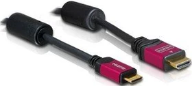 DeLOCK High Speed HDMI 1.3 Kabel Typ-A/Typ-C Mini mit Ferritkernen, 1.80m