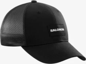 Salomon Trucker Carved Kappe deep black