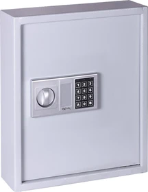 Olympia Olymp GOsafe 50B Schlüsseltresor, grau, Schlüsselschloss/elektronisches Zahlenschloss