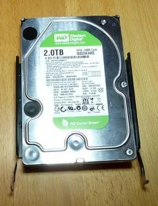 Western Digital WD Caviar Green 2TB, 512e / 3.5" / SATA 3Gb/s