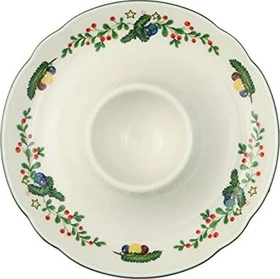 Seltmann Weiden Marie-Luise Weihnachten 43607 Eierbecher mit Ablage