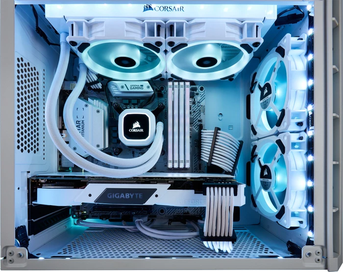 Corsair LL Series LL120 RGB, weiß, 120mm