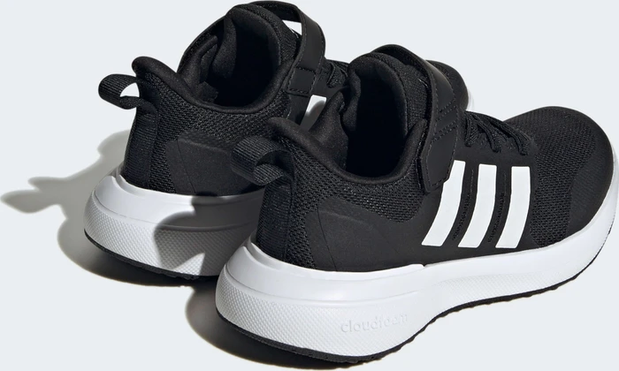 adidas Fortarun 2.0 Cloudfoam Elastic Lace Top Strap core black/cloud white (Junior)
