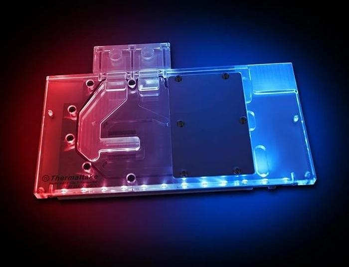 Thermaltake Pacific V-GTX 1080 Ti Plus MSI Gaming GPU Block transparent