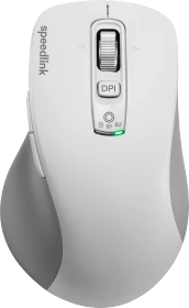 Speedlink Velora Rechargeable Wireless Mouse, weiß/grau, USB/Bluetooth