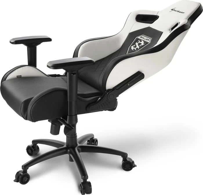 Sharkoon Skiller SGS4 Eintracht Frankfurt Sonderedition Gamingstuhl, schwarz/weiß
