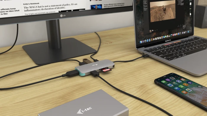 i-tec USB-C Metal Nano Dock 4K HDMI + Power Delivery, USB-C 3.0 [Stecker]