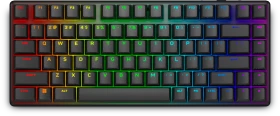 Dell Alienware Pro Wireless Gaming Keyboard, Dark Side of the Moon, 75%, LEDs RGB, hot-swap, Alienware Linear RED, USB/Bluetooth, US (545-BBFQ)