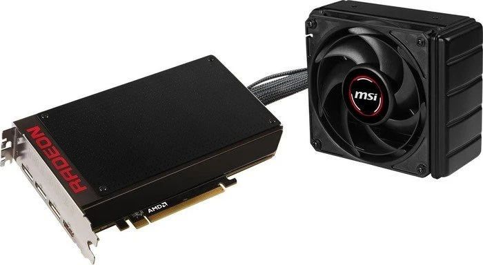 MSI Radeon R9 Fury X, R9 Fury X 4G, 4GB HBM, HDMI, 3x DP