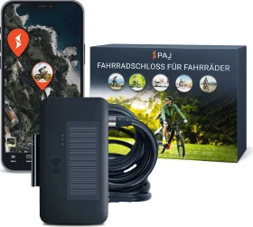 PAJ GPS Tracker Fahrrad & E-Bike mit Schloss Diebstahlschutz