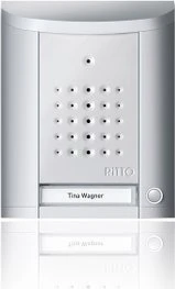 Ritto Entravox Audio Türstation 1 Teilnehmer, silber