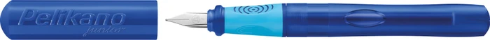 Pelikan Pelikano Junior blau, linke Hand, Faltschachtel