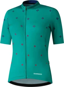 Shimano Sumire Trikot kurzarm grün (Damen)