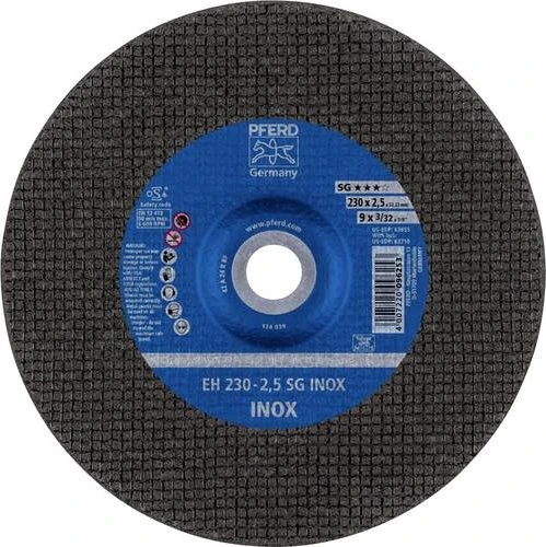 Pferd EH 230-2.5 SG INOX Trennscheibe, 230x2.5x22.23mm, 25 Stück