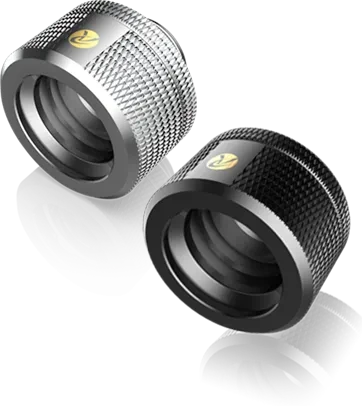 Raijintek Pelias D161806 Fitting G1/4" 16mm, silber, 6er-Pack