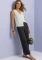 Street One High Waist Wide Leg Hose schwarz (Damen) Vorschaubild