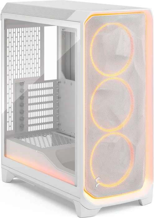 Fractal Design Meshify 3 Ambience Pro RGB White TG Clear Tint, weiß, Glasfenster
