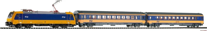 Piko - Spur H0 Start-Set - SmartControl light Set Personenzug BR 185 NS Intercity mit 2 Personenwagen