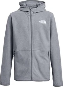 The North Face Glacier Fleece Full Zip Jacke tnf mid grey heather (Junior)