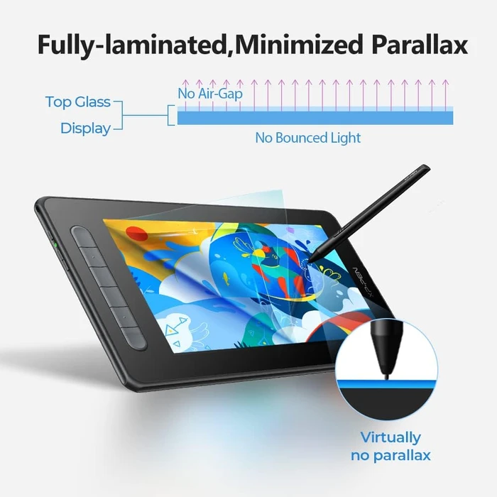 XP-Pen Artist 10 (2. Generation), schwarz
