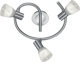 Trio Levisto rund 3-flammig nickel matt