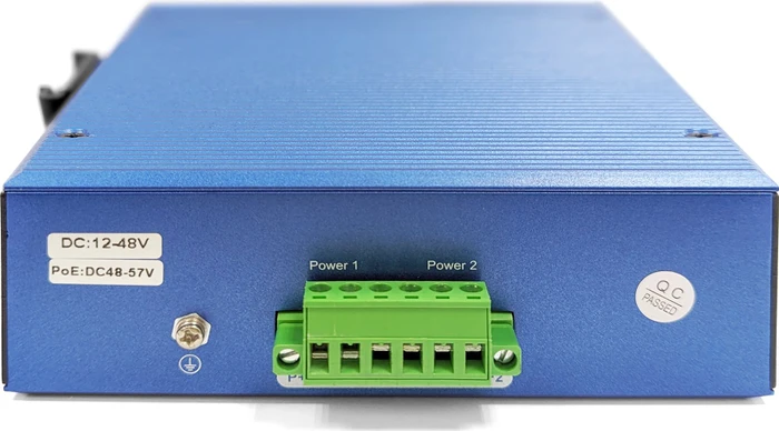 Digitus DN-65 Industrial Railmount Gigabit Managed Switch, 16x RJ-45, 2x SFP