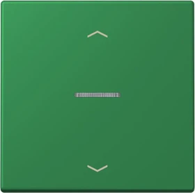 Jung HOME Taster 1-fach, vert foncé