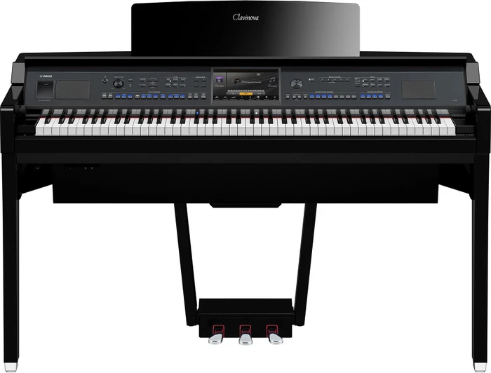 Yamaha Clavinova CVP-909 schwarz hochglanz