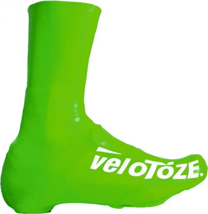 veloToze Road Tall Überschuhe viz-green