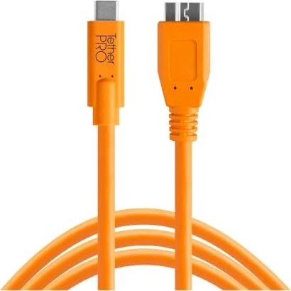 Tether Tools TetherPro USB 3.1 Gen 1 Kabel USB-C/Micro-USB-B 4.6m orange