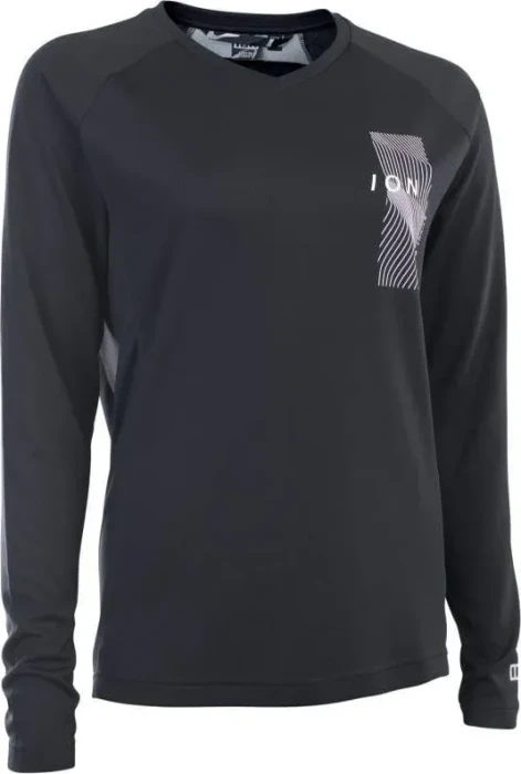 ION MTB Traze Trikot langarm schwarz (Damen)