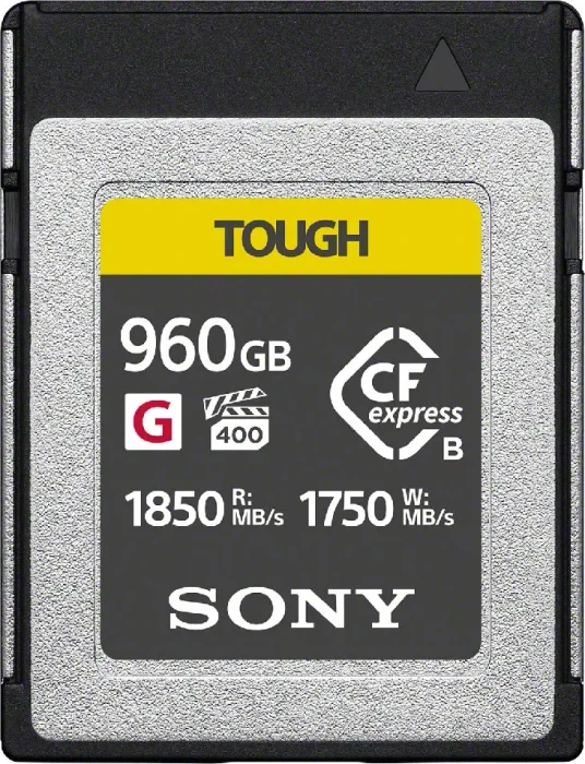 Sony TOUGH CEB-G Series R1850/W1750 CFexpress 2.0 Type B 960GB