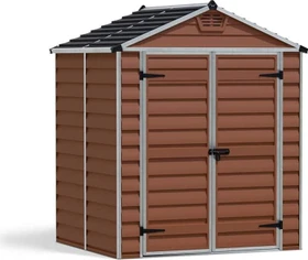 Palram Canopia Skylight 6x5 Gerätehaus bernstein