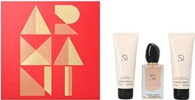 Giorgio Armani Si EdP 50ml + Body Lotion 75ml + Duschgel 75ml Duftset