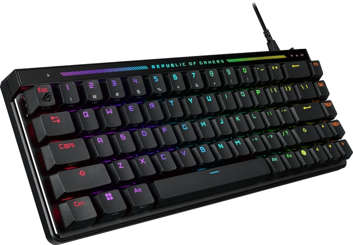 ASUS ROG Falchion Ace HFX, schwarz, ROG HFX Magnetic, USB, DE