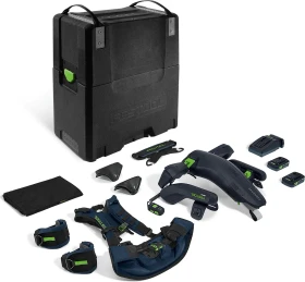 Festool EXO 18-HPC I-Plus Exoskelett Akku-Tragegeschirr inkl. Koffer + 2 Akkus 4.0Ah