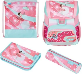 Herlitz Loop Plus Ballet Love Schultaschen-Set, 4-tlg.
