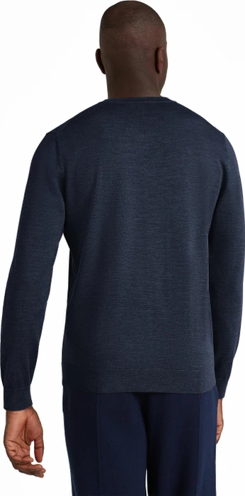 Falke Basic Apparel V-Ausschnitt Pullover space blue (Herren)