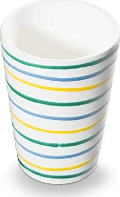 Gmundner Keramik Buntgeflammt Trinkbecher 8cm