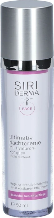 Siriderma Ultimativ Nachtcreme leicht duftend, 50ml