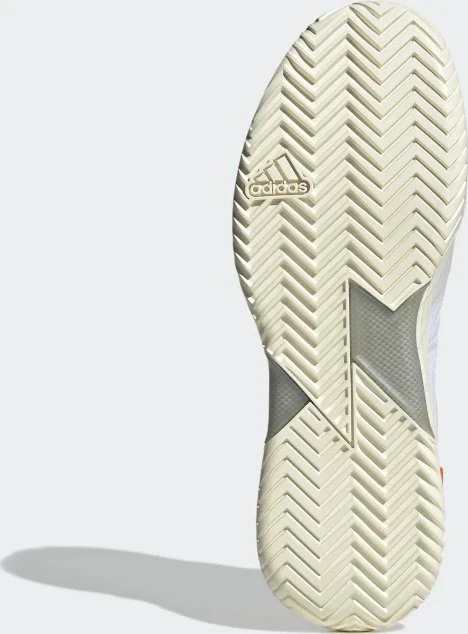 adidas Adizero Ubersonic 4 white/core black/solar red (Herren)