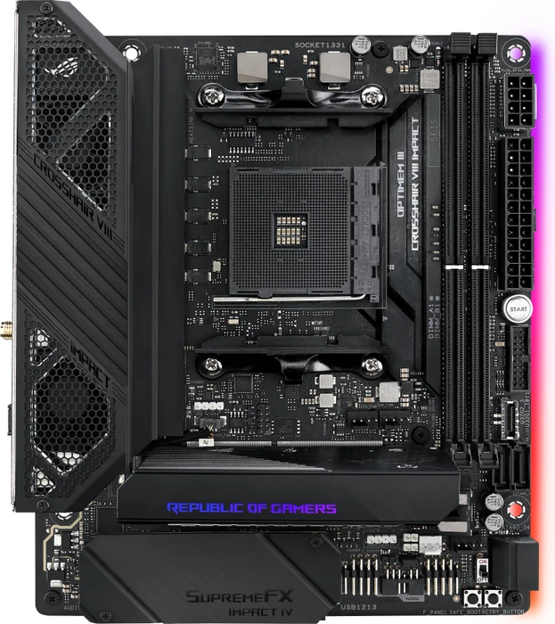 ASUS ROG Crosshair VIII Impact (AMD AM4)