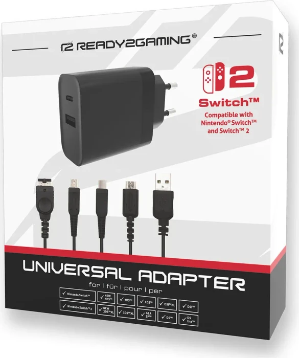 ready2gaming Universal Netzteil Ladegerät (Switch 2)