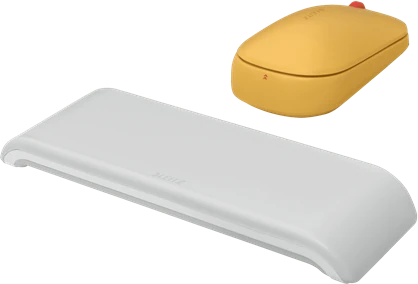 Leitz Cosy SureTrack kabellose Maus gelb, USB/Bluetooth