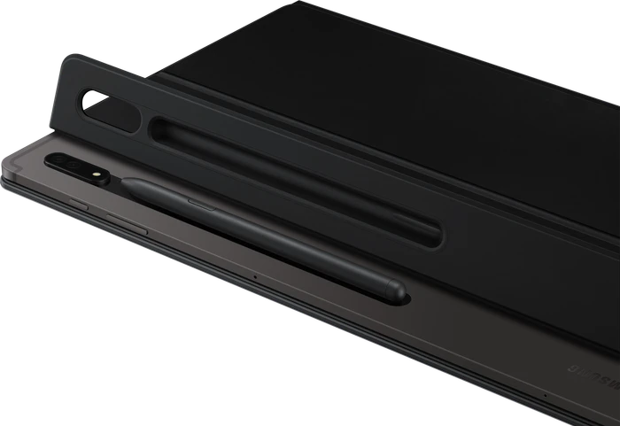 Samsung EF-DX900 Book Cover Keyboard für Galaxy Tab S8 Ultra, schwarz, EU