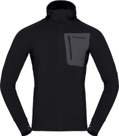 Norrøna falketind aero60 Hood Jacke caviar black (Herren)