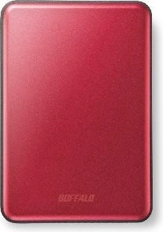 Buffalo MiniStation Slim, rot, 2TB, USB 3.0 Micro-B