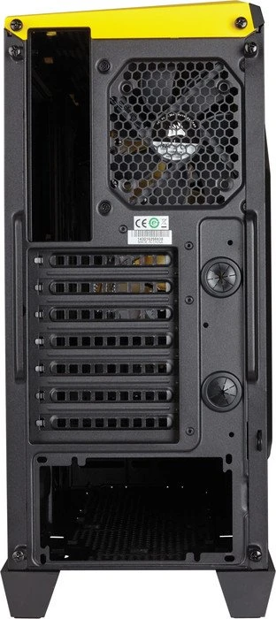 Corsair Carbide Series SPEC-ALPHA gelb/schwarz, Acrylfenster