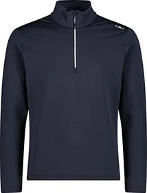 CMP Fleece Stretch Performance Funktionsshirt langarm b. blue/bianco (Herren)