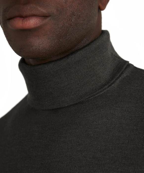 Falke Basic Apparel Rollkragen Pullover brown mel. (Herren)